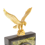 Настольный письменный набор из змеевика  и бронзы с декором в виде орла в подарочной упаковке Successful Leader варинант исполнения - 3 | Loft Concept в Костроме