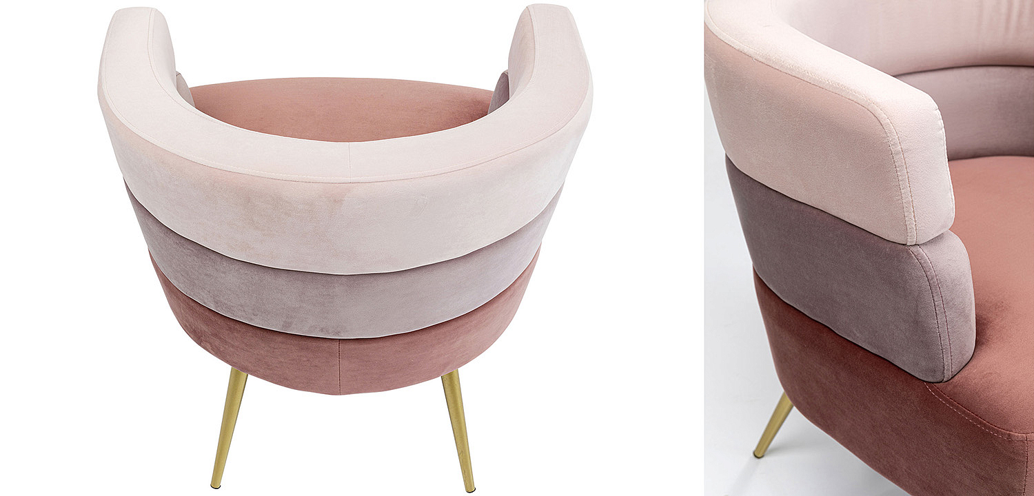 Кресло Pink Velvet Superposition Кресло Pink Velvet Superposition - Loft-Concept в Костроме