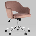 Кресло для компьютерного стола Veloury Pink варинант исполнения - 2 | Loft Concept в Костроме