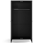 Шкаф черный Silva Black Cabinet варинант исполнения - 4 | Loft Concept в Костроме
