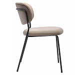 Стул Singer Chair без подлокотников светло-коричневый Велюр варинант исполнения - 1 | Loft Concept в Костроме