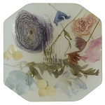 Шкатулка из эпоксидной смолы с цветами белая Epoxy Resin Square Box White варинант исполнения - 1 | Loft Concept в Костроме