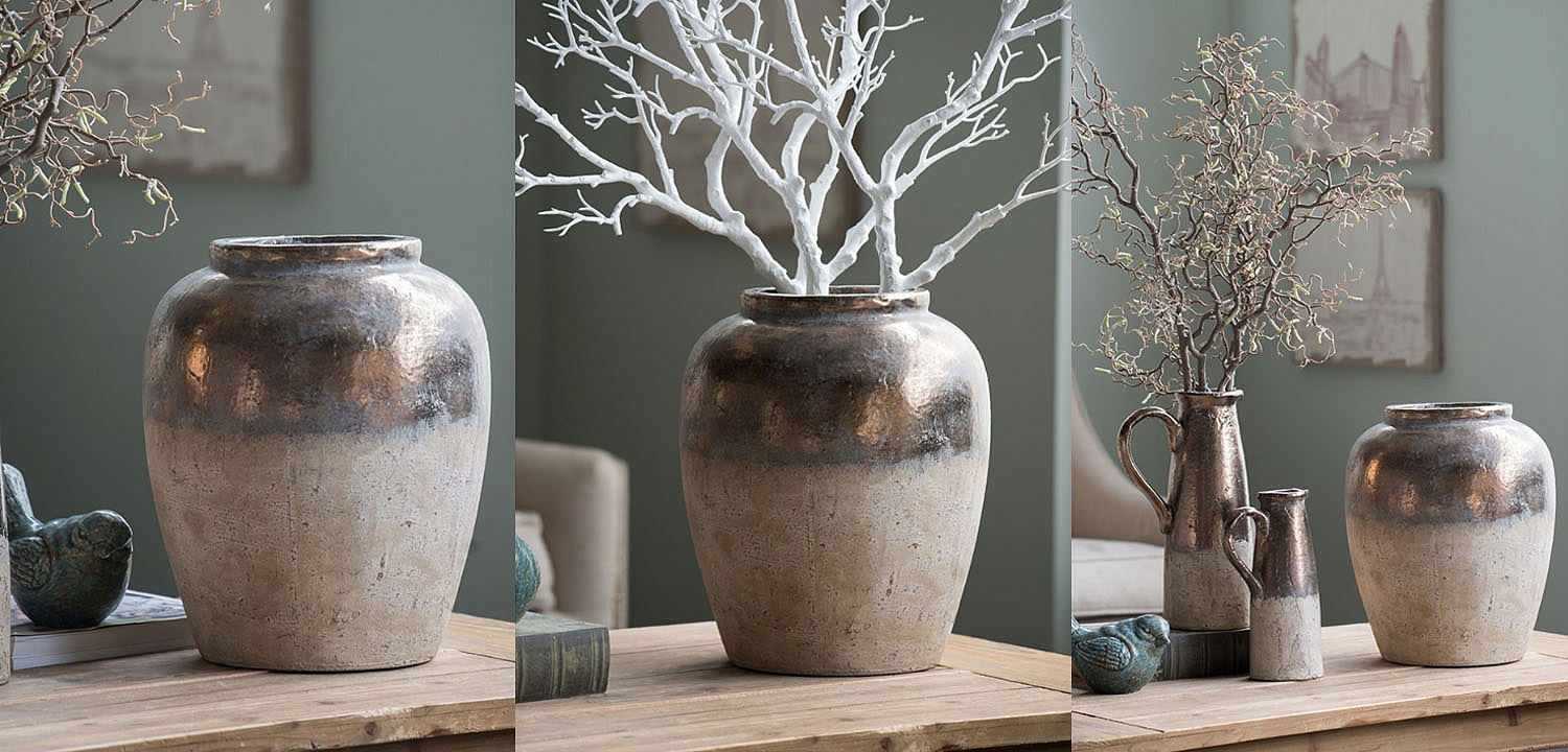 Ваза Vase Argenta metal 40 Ваза Vase Argenta metal 40 - Loft-Concept в Костроме