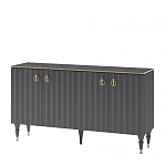 Консоль с фасадами цвета графит Antique Order Graphite варинант исполнения - 2 | Loft Concept в Костроме