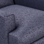 Мебельная ткань Шенилл синий цвет 138 см T4-33 варинант исполнения - 6 | Loft Concept в Костроме