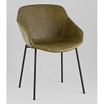 Стул Ashby экокожа зелёный варинант исполнения - 1 | Loft Concept в Костроме