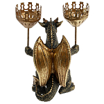 Подсвечник в виде дракона Dragon with Two Candlesticks варинант исполнения - 4 | Loft Concept в Костроме