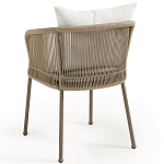 Кресло уличное Bonnie Beige Chair варинант исполнения - 4 | Loft Concept в Костроме