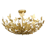 Потолочный светильник с абажуром оформленным в виде стаи бабочек Eternal Butterflies варинант исполнения - 2 | Loft Concept в Костроме