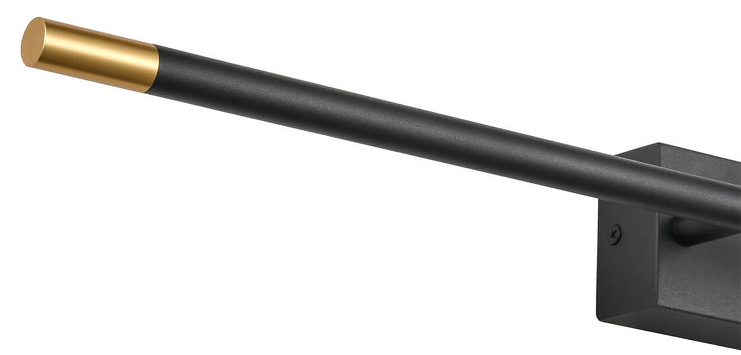 Бра Drawing Line Gold Black Rectangular Base Бра Drawing Line Gold Black Rectangular Base - Loft-Concept в Костроме