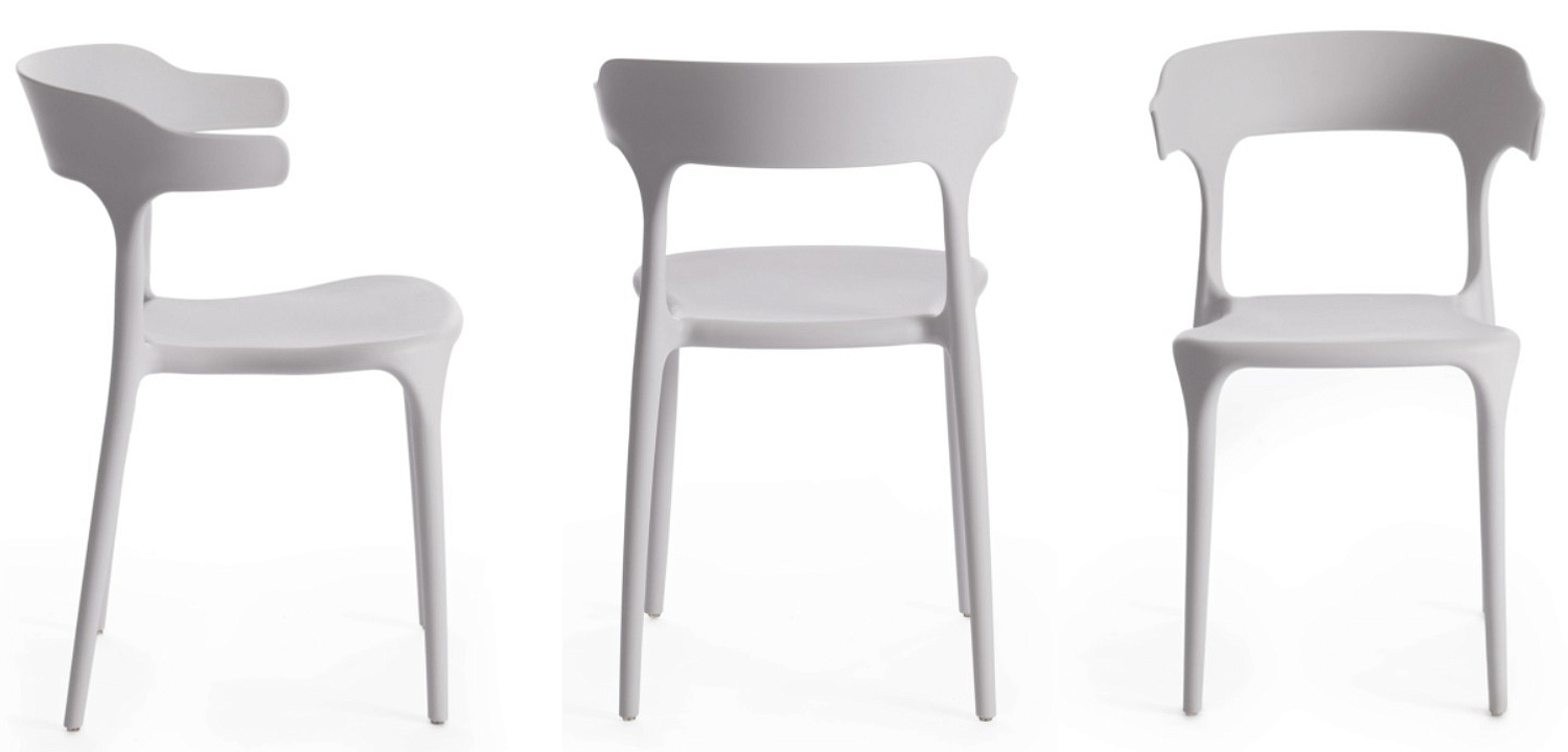 Стул Joris White Plastic Стул Joris White Plastic - Loft-Concept в Костроме