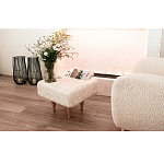 Керамический столик на деревянных ножках «Квадро» варинант исполнения - 8 | Loft Concept в Костроме