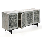 Буфет в гостиную с инкрустацией Palm Sideboard with Bone Inlay варинант исполнения - 4 | Loft Concept в Костроме