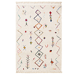 Ковер с графическим разноцветным узором Vinridio Bо  Multi варинант исполнения - 1 | Loft Concept в Костроме