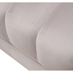 Диван двухместный велюровый бежевый Facilities Status варинант исполнения - 3 | Loft Concept в Костроме