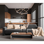 Люстра с подвесами в форме треугольников Niamh Barry варинант исполнения - 11 | Loft Concept в Костроме