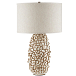 Настольная лампа с декором на корпусе в виде кубиков Sugar Cubes варинант исполнения - 3 | Loft Concept в Костроме