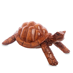 Статуэтка в виде черепахи деревянная Turtle world варинант исполнения - 2 | Loft Concept в Костроме