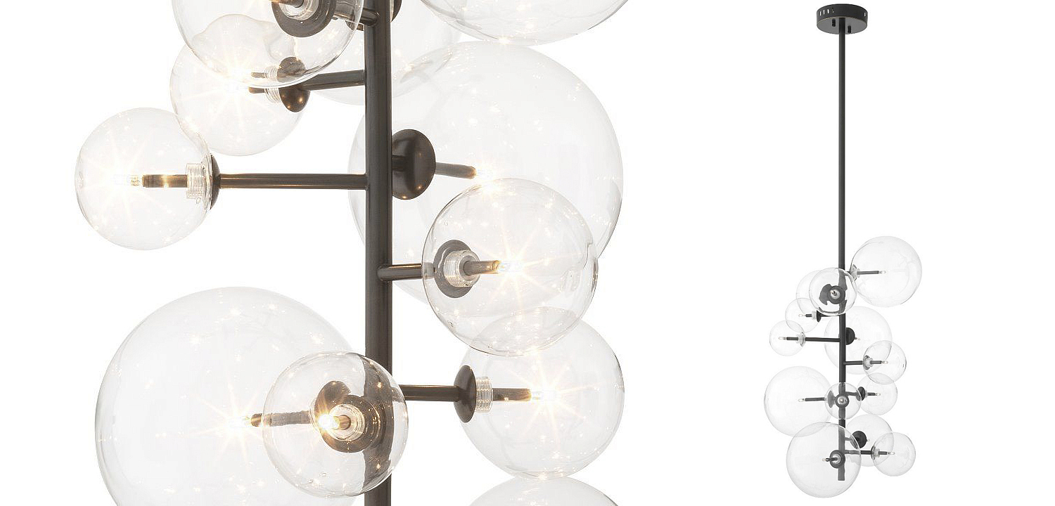 Люстра Eichholtz Chandelier Ezra Bronze - Loft-Concept в Костроме