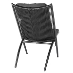 Кресло плетеное с мягкими подушками для сиденья и спины Hancock варинант исполнения - 6 | Loft Concept в Костроме