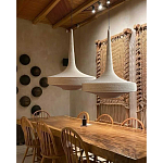 Подвесной вязаный бежевый светильник «Лампа Марракеша» варинант исполнения - 2 | Loft Concept в Костроме