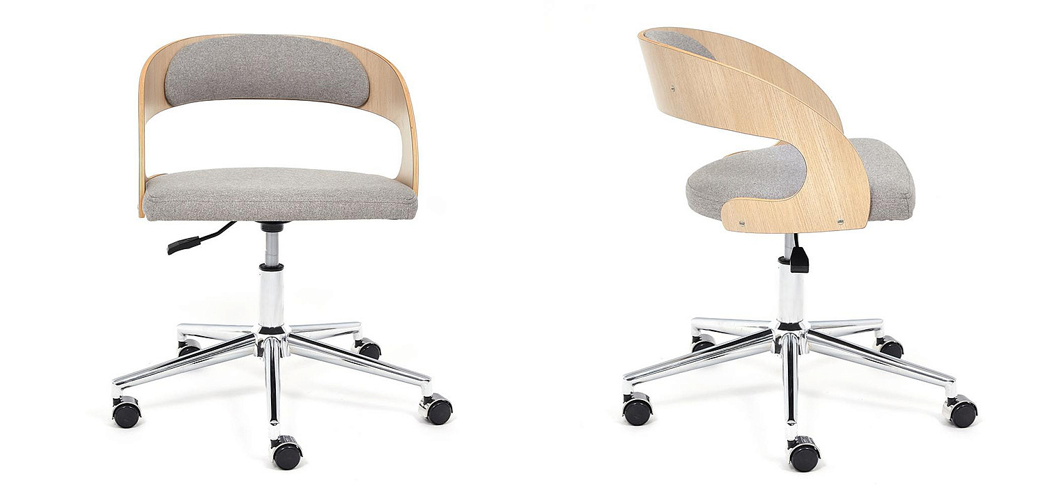 Кресло Humeur de Travail laine écologique grise - Loft-Concept в Костроме