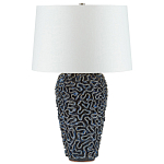 Настольная лампа Синий коралл Blue Brain Coral варинант исполнения - 2 | Loft Concept в Костроме