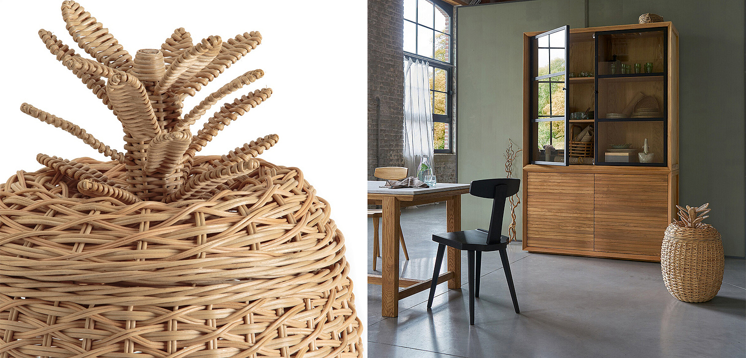 Корзина Wicker Exotic Basket Корзина Wicker Exotic Basket - Loft-Concept в Костроме