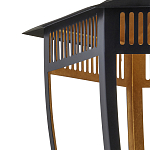 Подвесной светильник в форме фонаря чёрного цвета Black Lantern варинант исполнения - 1 | Loft Concept в Костроме