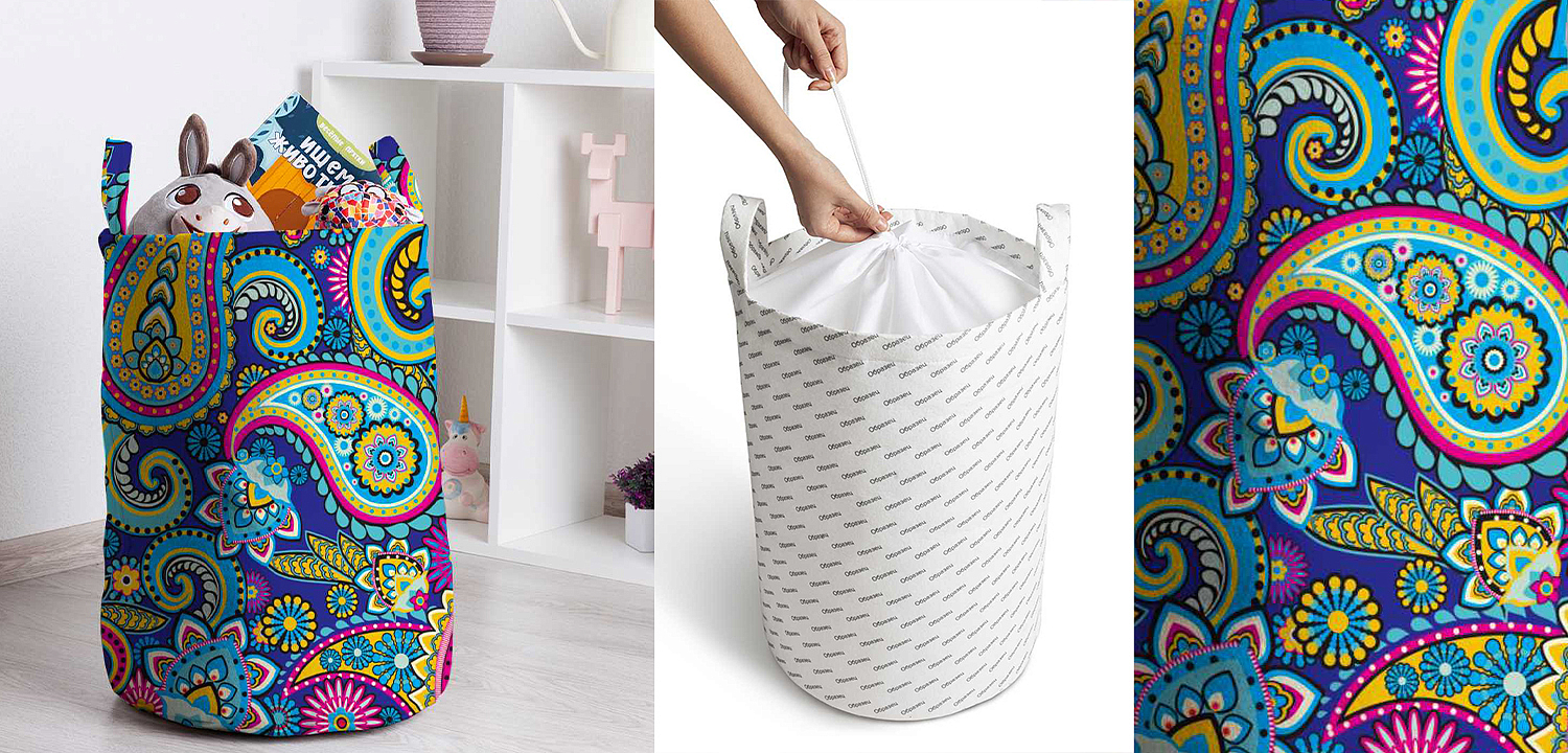Корзина Paisley Basket Корзина Paisley Basket - Loft-Concept в Костроме