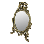 Зеркало настольное в бронзовой раме Majestic Bronze Mirrors  варинант исполнения - 1 | Loft Concept в Костроме