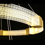 Люстра подвесная светодиодная Apolon Gold варинант исполнения - 4 | Loft Concept в Костроме