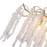 Люстра c подвесками из прозрачного хрусталя Диаметр 85 см FAIRYTREE Light варинант исполнения - 3 | Loft Concept в Костроме