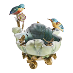 Чаша в виде листка лотоса с птицами Eden Garden варинант исполнения - 6 | Loft Concept в Костроме