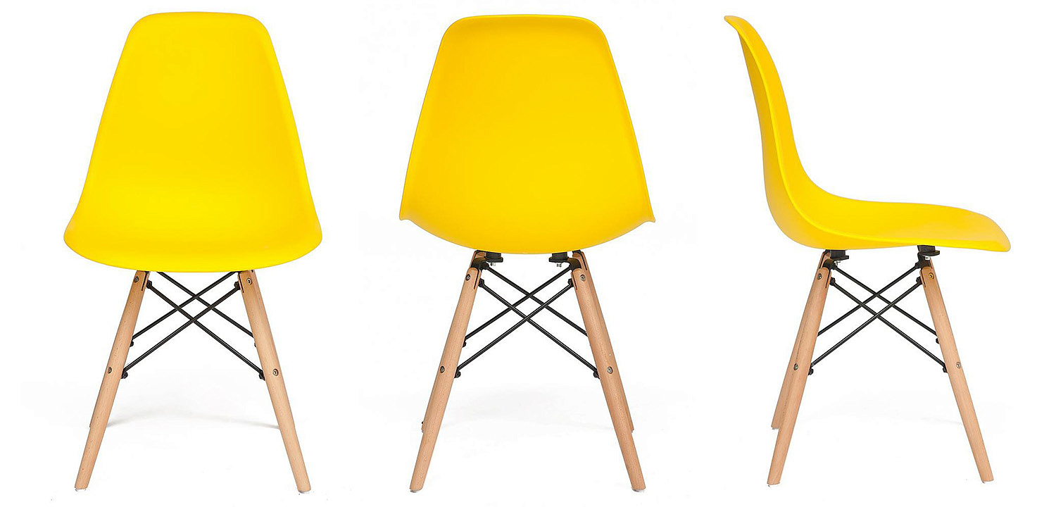 Стул DSW yellow Стул DSW yellow - Loft-Concept в Костроме