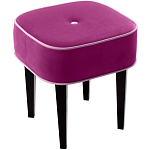 Квадратный мягкий пуф на черных ножках Winton Pouf Square варинант исполнения - 17 | Loft Concept в Костроме