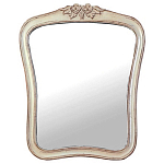 Настенное зеркало в деревянной состаренной раме Martine Wall Mirror варинант исполнения - 1 | Loft Concept в Костроме