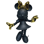 Статуэтка Минни Маус черного и золотого цвета Minnie Mouse Black&Gold Figurine  варинант исполнения - 1 | Loft Concept в Костроме