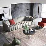 Дизайнерский журнальный стол на прозрачном основании Nofon варинант исполнения - 2 | Loft Concept в Костроме