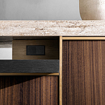 Кухонный гарнитур из массива дуба и камня Ratio Dada Engenereed варинант исполнения - 14 | Loft Concept в Костроме