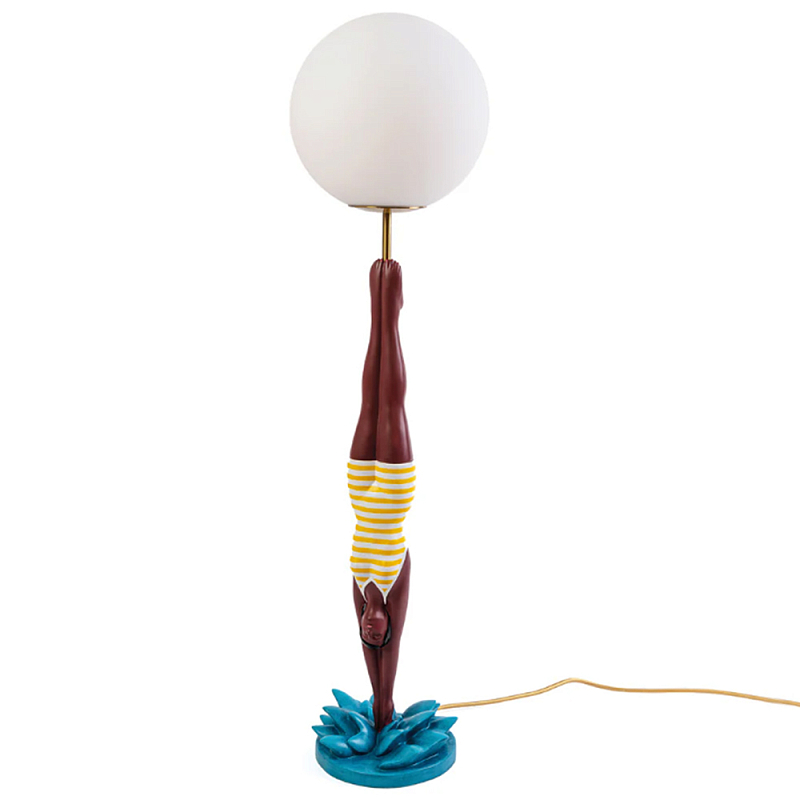 Настольная лампа Seletti Diver Red Мульти в Костроме | Loft Concept 