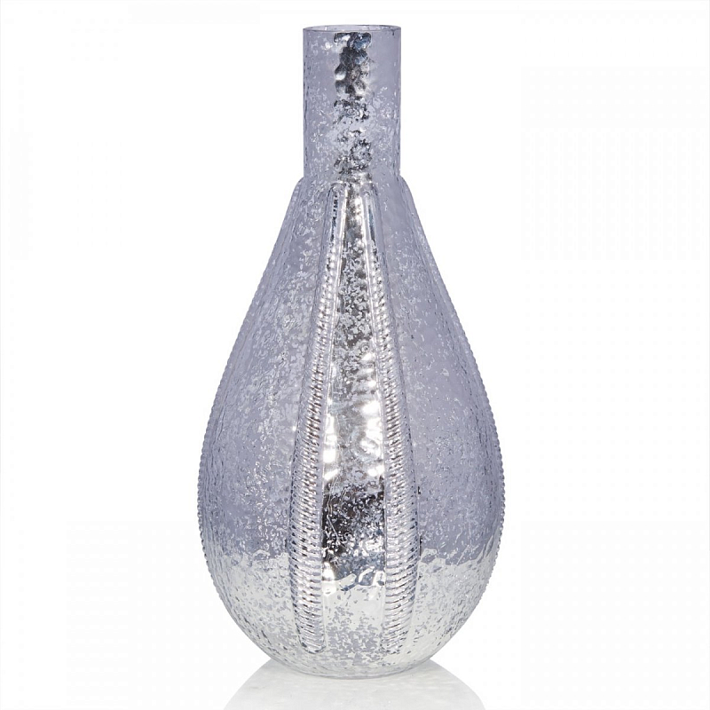 Ваза Glass Lava Seed Серый (Gray) Ваза Glass Lava Seed Серый (Gray) в Костроме | Loft Concept