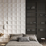 Гипсовая 3D Панель M-23 варинант исполнения - 2 | Loft Concept в Костроме