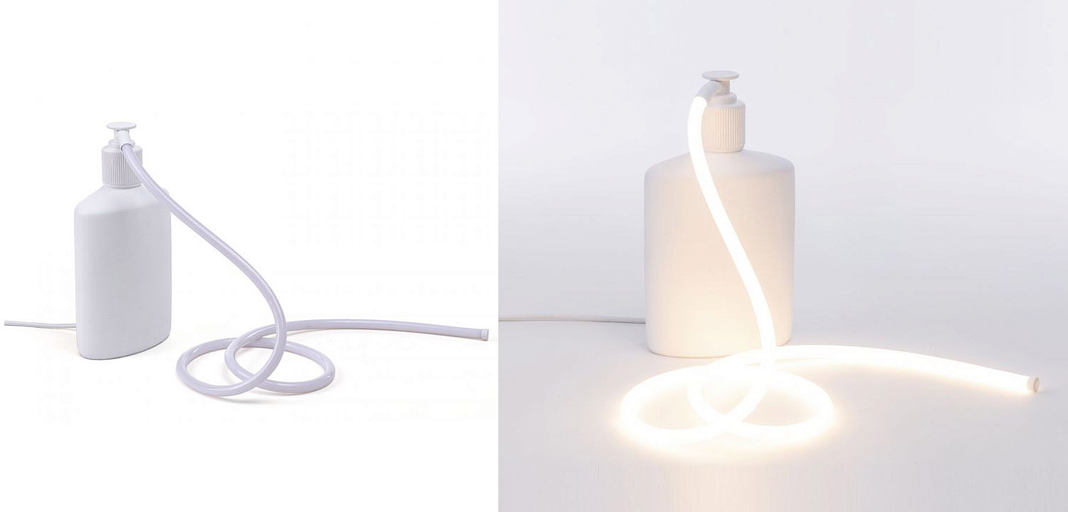 Настольная лампа Seletti Daily Glow Soap Настольная лампа Seletti Daily Glow Soap - Loft-Concept в Костроме