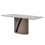 Стол обеденный керамический серый Servorios варинант исполнения - 2 | Loft Concept в Костроме