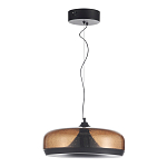 Подвесной светильник с стеклянным плафоном LED 42W 3000K Glass Textured Lampshade варинант исполнения - 3 | Loft Concept в Костроме