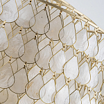 Люстра многоярусная с декором из натуральной морской ракушки Iridescent Light варинант исполнения - 9 | Loft Concept в Костроме