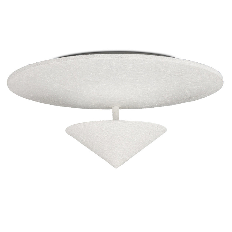 Потолочный светильник светодиодный белый геометрической формы White Geometric Lamps Белый Потолочный светильник светодиодный белый геометрической формы White Geometric Lamps Белый в Костроме | Loft Concept
