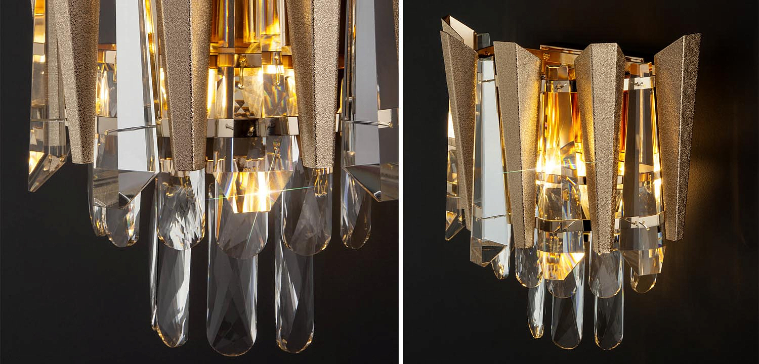 Бра Crystal Edge Sconce Бра Crystal Edge Sconce - Loft-Concept в Костроме