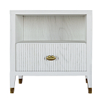 Прикроватная тумбочка с полкой Elsa Dreams White варинант исполнения - 6 | Loft Concept в Костроме